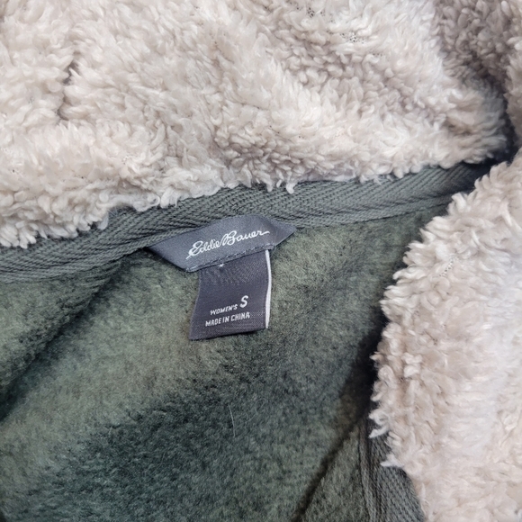 Eddie Bauer Knit Fleece Hoodie Size Small - Picture 4 of 6